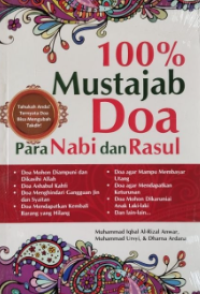 100% Mustajab Doa Para Nabi dan Rasul