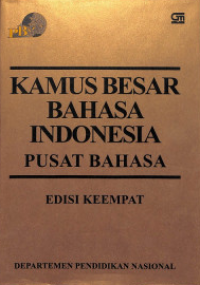 Kamus Besar Bahasa Indonesia Pusat Bahasa