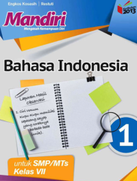 Mandiri Bahasa Indonesia untuk SMP/MTs Kelas VII