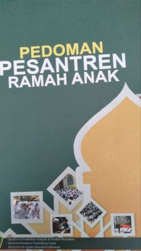 Pedoman Pesantren Ramah Anak